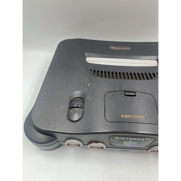 Nintendo 64 N64 Game Console Only NUS-001 Black - Tested & Working - Picture 4 of 13